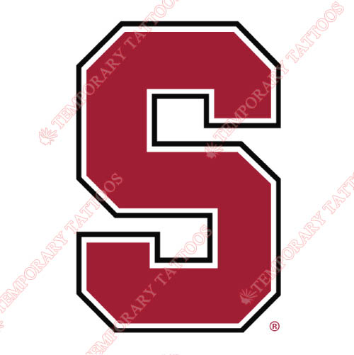 Stanford Cardinal Customize Temporary Tattoos Stickers NO.6380